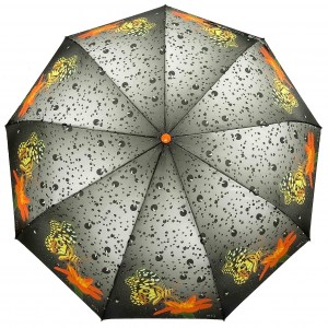 Зонт атласный с бабочкой, полуавтомат, Zicco, арт.2375-4